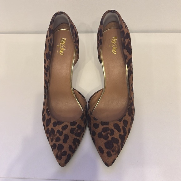 Mossimo Animal/Cheetah Print Heels Size 10 - Picture 4 of 9